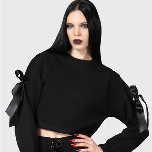 Killstar Ray Cropped Sweater